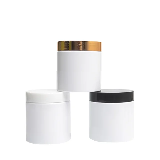 24 Vasetti Cosmetici Vuoti 250ml Con Bordi Oro - Per Creme, Maschere E Prodotti Beauty - Foto 3