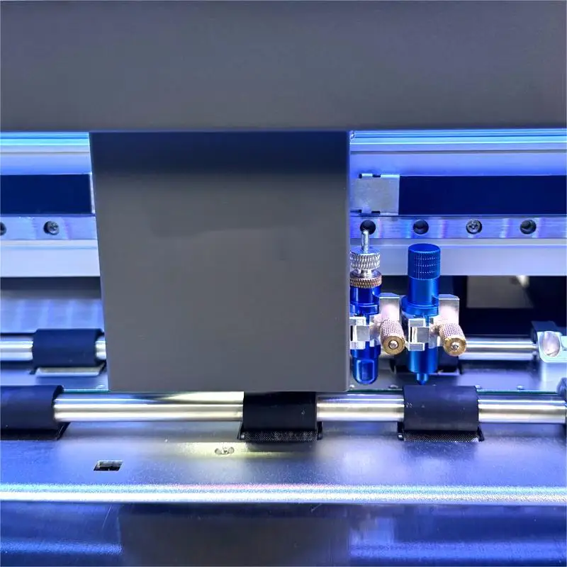 ASF-350Max 고정밀 서보 시스템 자동 흡착 시트 커터 CCD 포지셔닝 라벨 커팅기