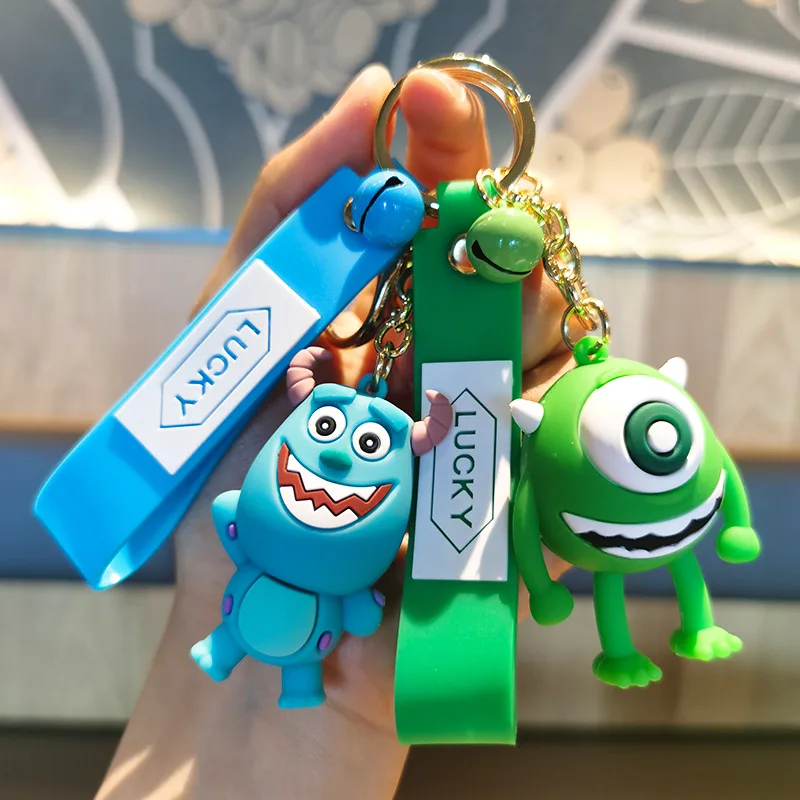 Creative Cartoon Cute Monsters Keychain Kawaii Woody Keyring Chains