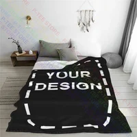 Personalized Customized DIY Logo Blanket 3D Print Blanket - Image By POP-UP Store 2