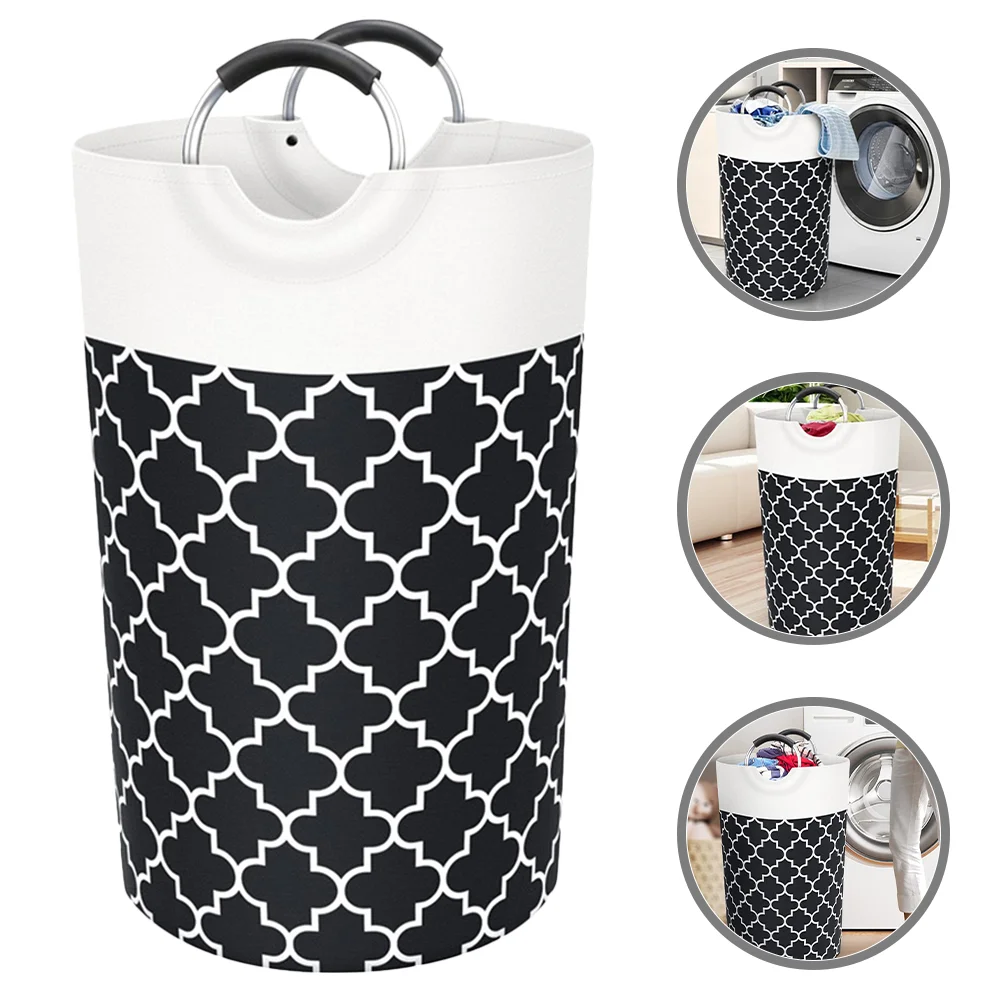 

Clothing Laundry Storage Basket Folding Clothes Container Standing Toy Storage Basket