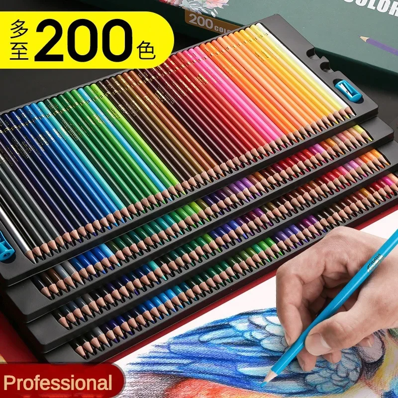 Oil Based 24/36/48/72/120 Colors Professional Colored Pencils Tin Box Set  Artist Level Drawing School Art Painting Supplies - AliExpress