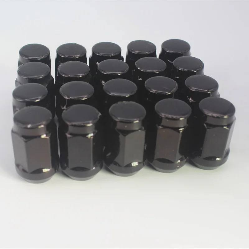 

20PCS M12x1.25 Lug Nuts For Acorn Wheels | Closed End Bulge | 19mm 3/4" Hex For Infiniti Subaru Nissan