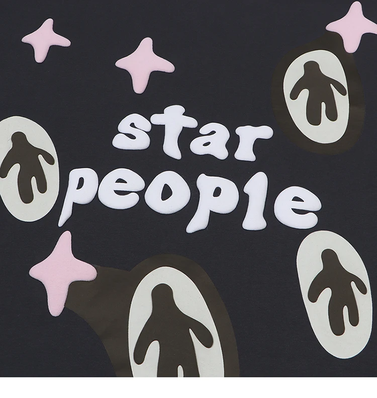 Star People Graphic Print T-Shirt S31b3bd4c04aa4506bd2eea6fe8abdebea
