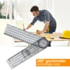 360 Degree Goniometer Professional Measuring Ruler Wear-resistant Angle Finder Accessories Orthopedics Tool for Elbows Knees 3