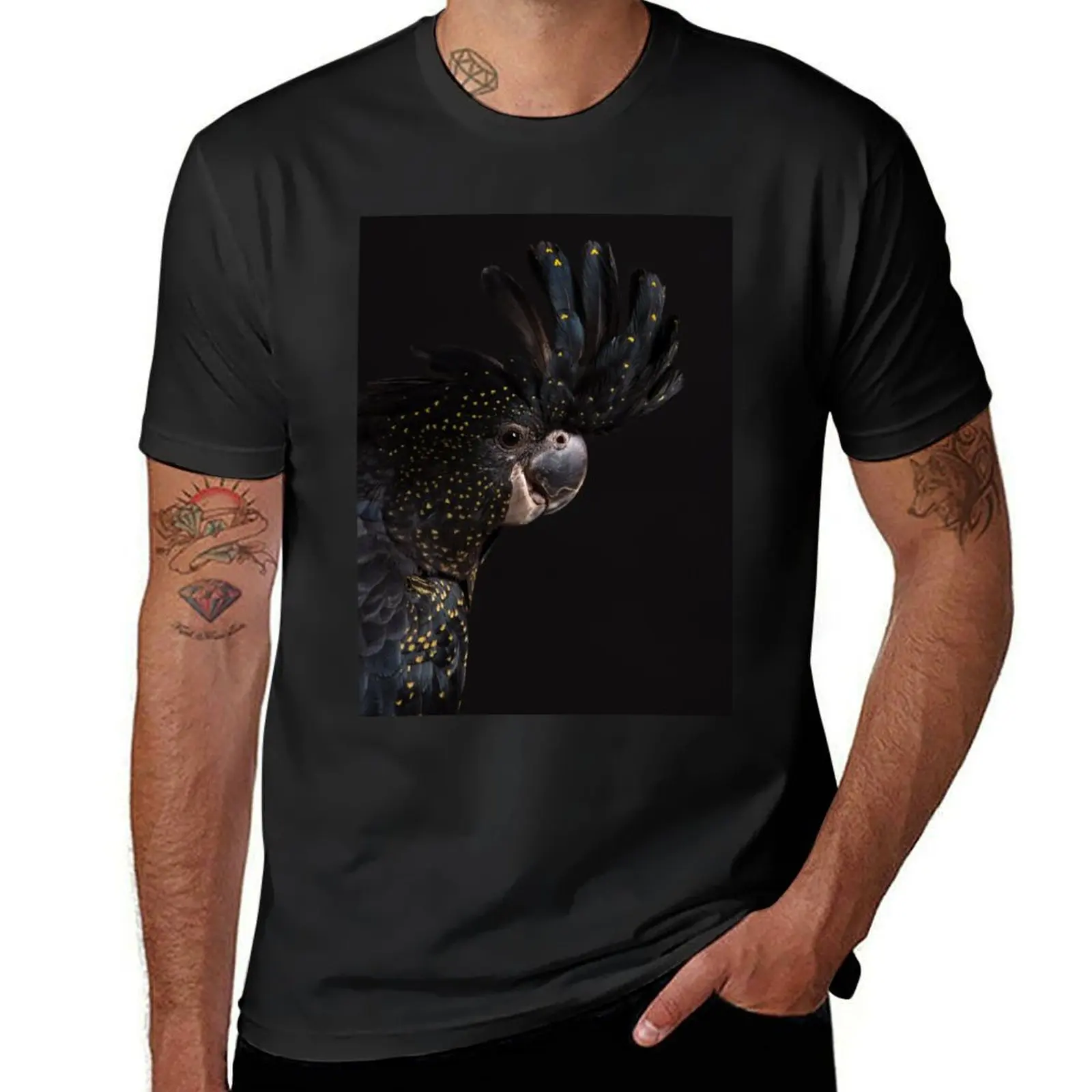 Red-tailed Black Cockatoo #2 T-Shirt quick-drying tees korean fashion t shirts for men pack