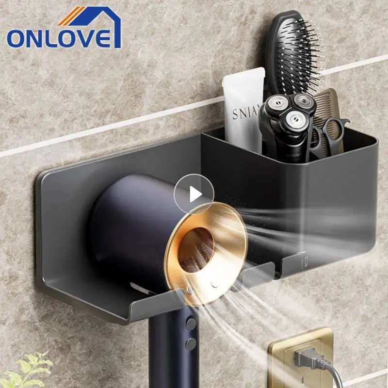 Supporto Per Asciugacapelli Per Dyson Supporto Per Piastra Per Capelli A Parete Supporto Per Asciugacapelli Senza Unghie Mensola Portaoggetti Per Orga