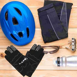 1 Pair of Black Gloves Scary Skull Finger Gloves Ghost Paw Gloves Skull Gloves for Men and Women White M