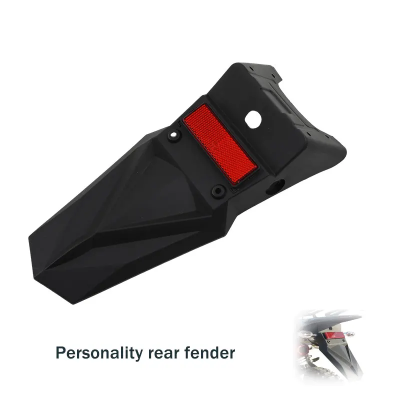 

Motorcycle Rear Fender Plastic Pit Dirt Bike Mudguard Turn Signal Directional Flasher LED Brake Taillight Tail Brake for Moto