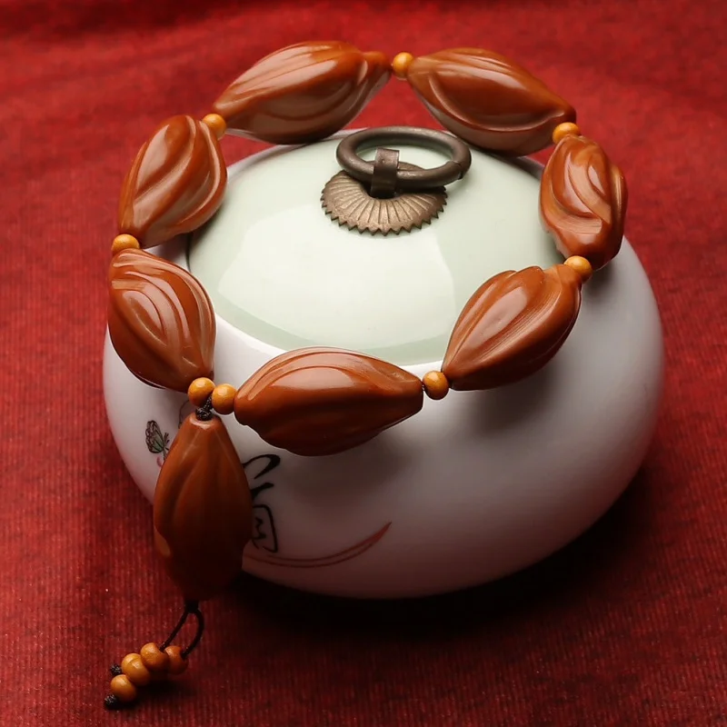 Olive Nut Twist Qiankun Bracciale Olive Nut Intagliato Nove Per Girare Le Cose Intorno A Buddha Beads Olive Buddha Beads Beads Bracciale Craf