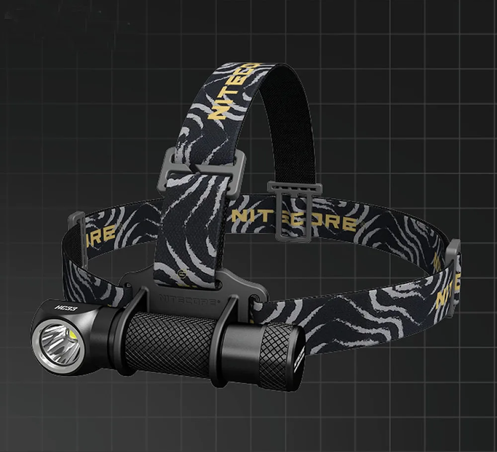 NITECORE HC33 1800 루멘 고성능 다용도 L자형 LED 헤드램프(배터리 없음)