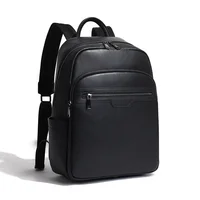 2025 Fashion New Brand Natural Cowskin Genuine Leather Men's Backpack Large Capacity Shoolbag Boy Laptop Backpack Computer Bag 2