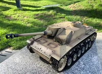 3868 Large Remote Control Assault Tank F/8 No.3 TK7.0 Airsoft BB Shooting 1/16 Scale RC  Military Vehicle Truck Collection Model 2
