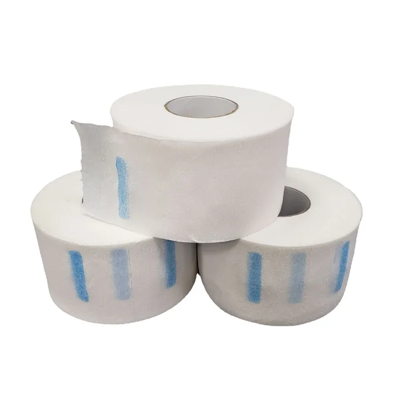 Disposable Hair Cutting Neck Paper 5/10 Rolls Adjustable Barber Dedicated Salon Hairdressing