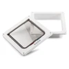 Dog Cat Kitten Flap Puppy Kitten Safety In&out Pet Door with 4 Way Security Lock Door Pet Doors and Sliding Door Safety Pet Door 6