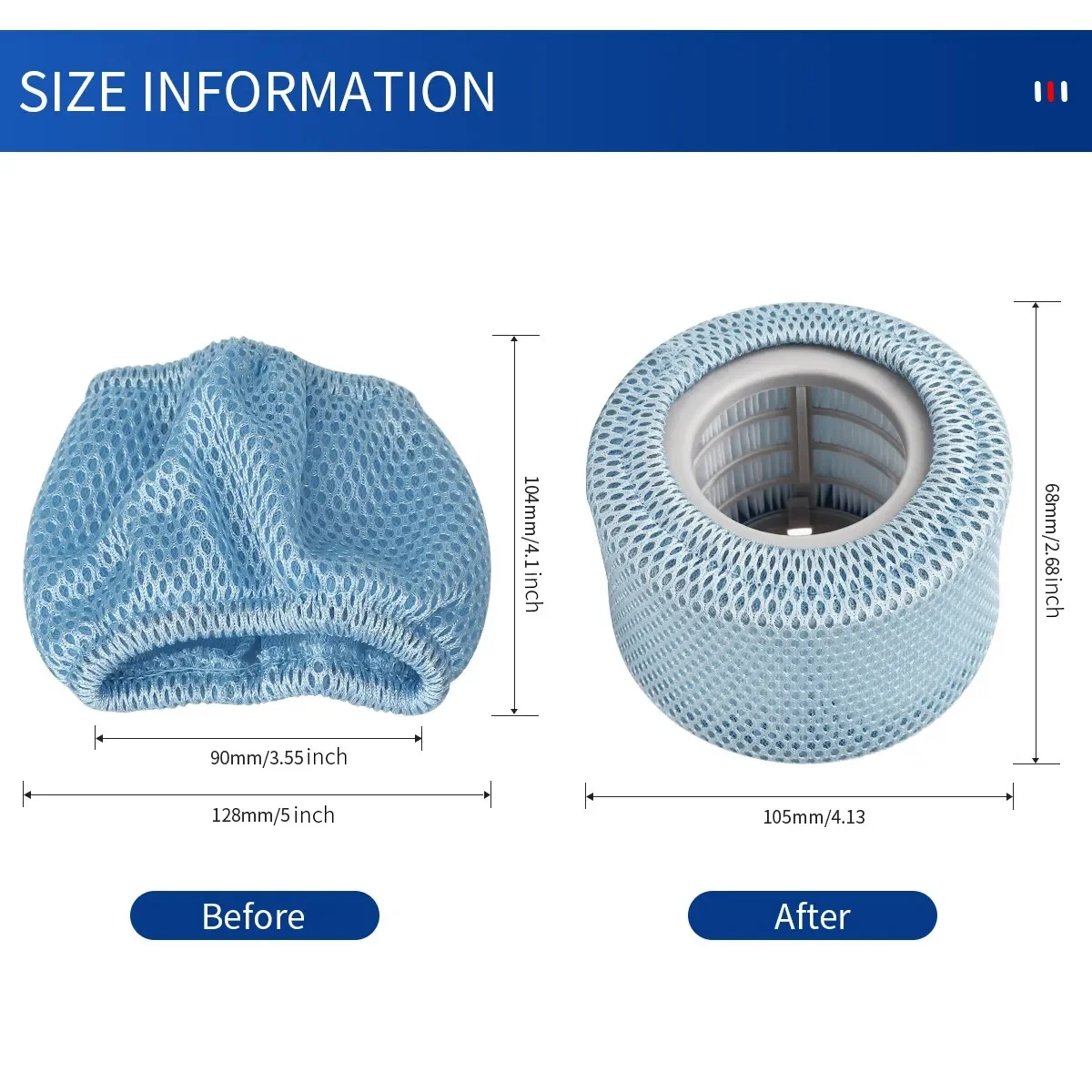 Mspa Hot Tubs Swimming Pool Filters Cartridge Filter Protective Cartridge Mesh Swimming Pool Accessories 4/2/1PC