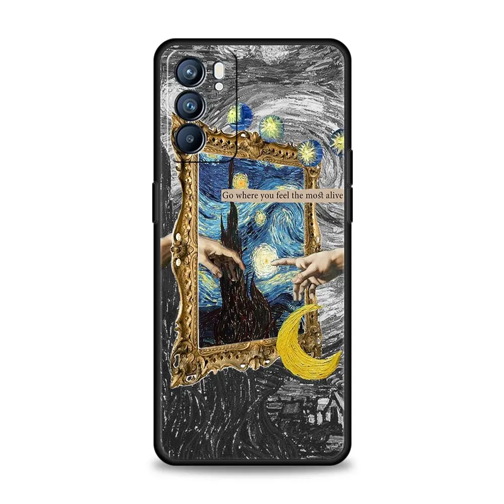 Van Gogh Starry Night Artistic Phone Case Cover