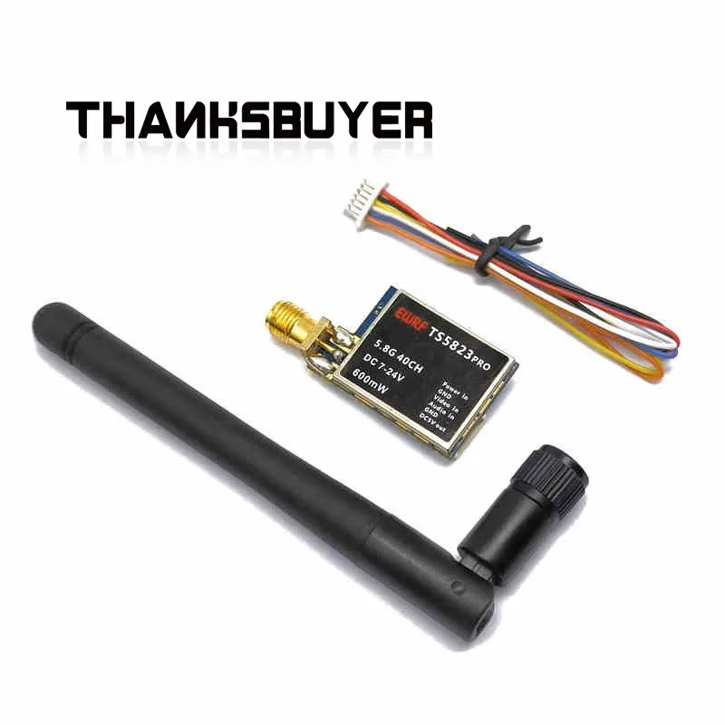 Récepteur AV 5.8G 48CH du kit FPV, prêt à être connecté