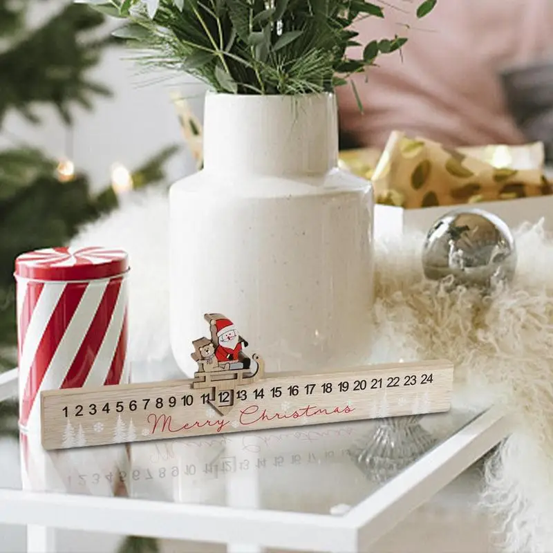 나무 크리스마스 카운트 다운 달력 24 일 카운트 다운 크리스마스 달력, 홈 오피스 장 크리스마스 장식품