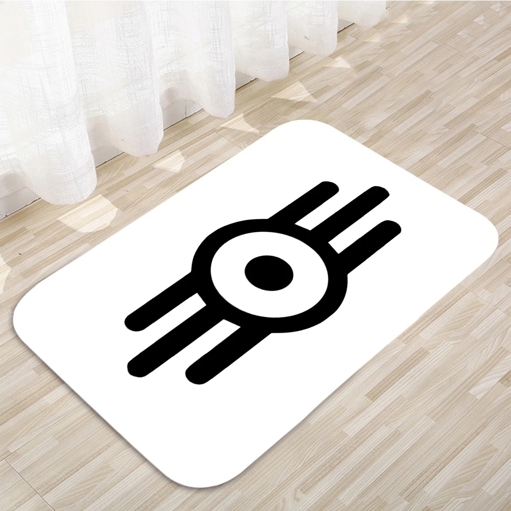 Games Vault Tec logo Floor Mats Home Carpet Door Mats Modern Decor