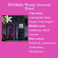 Eau de parfum unisexe aux agrumes frais et oud, parfum fruité épicé chaud, spray longue durée au parfum propre pour toutes les occasions 6