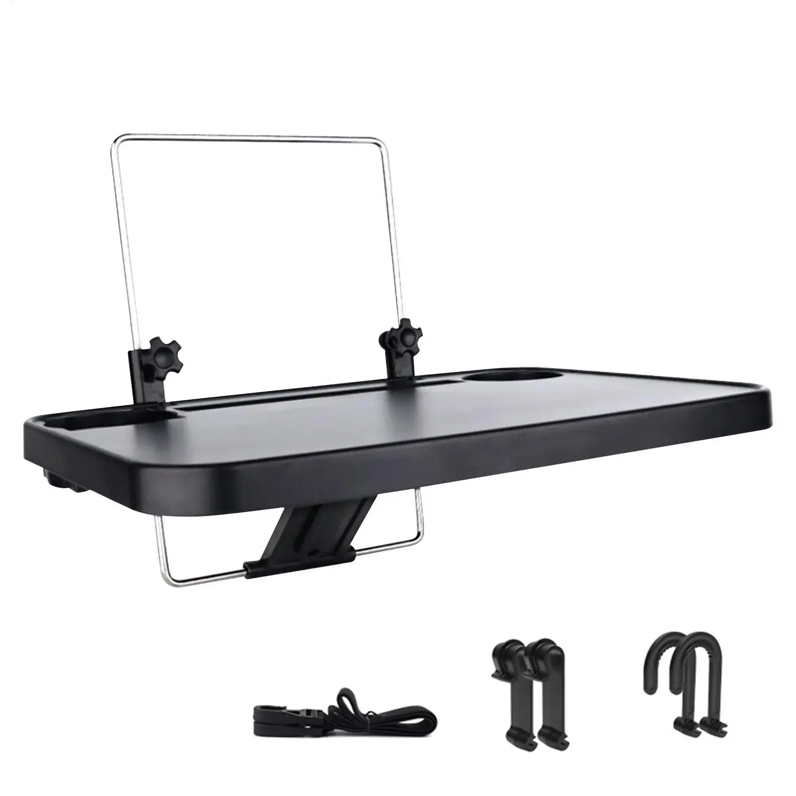 Car Steering Wheel Table Tray Folding Auto Steering Wheel Desk for Laptop Mount Stand Drink Cup holder auto interior dining tray