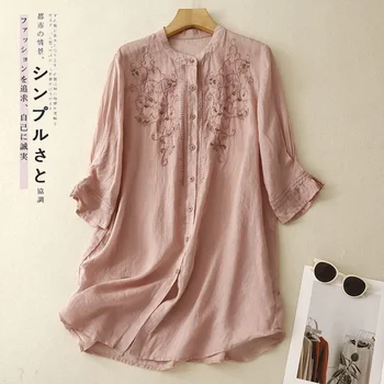 New Literary Floral Embroidery Women 1
