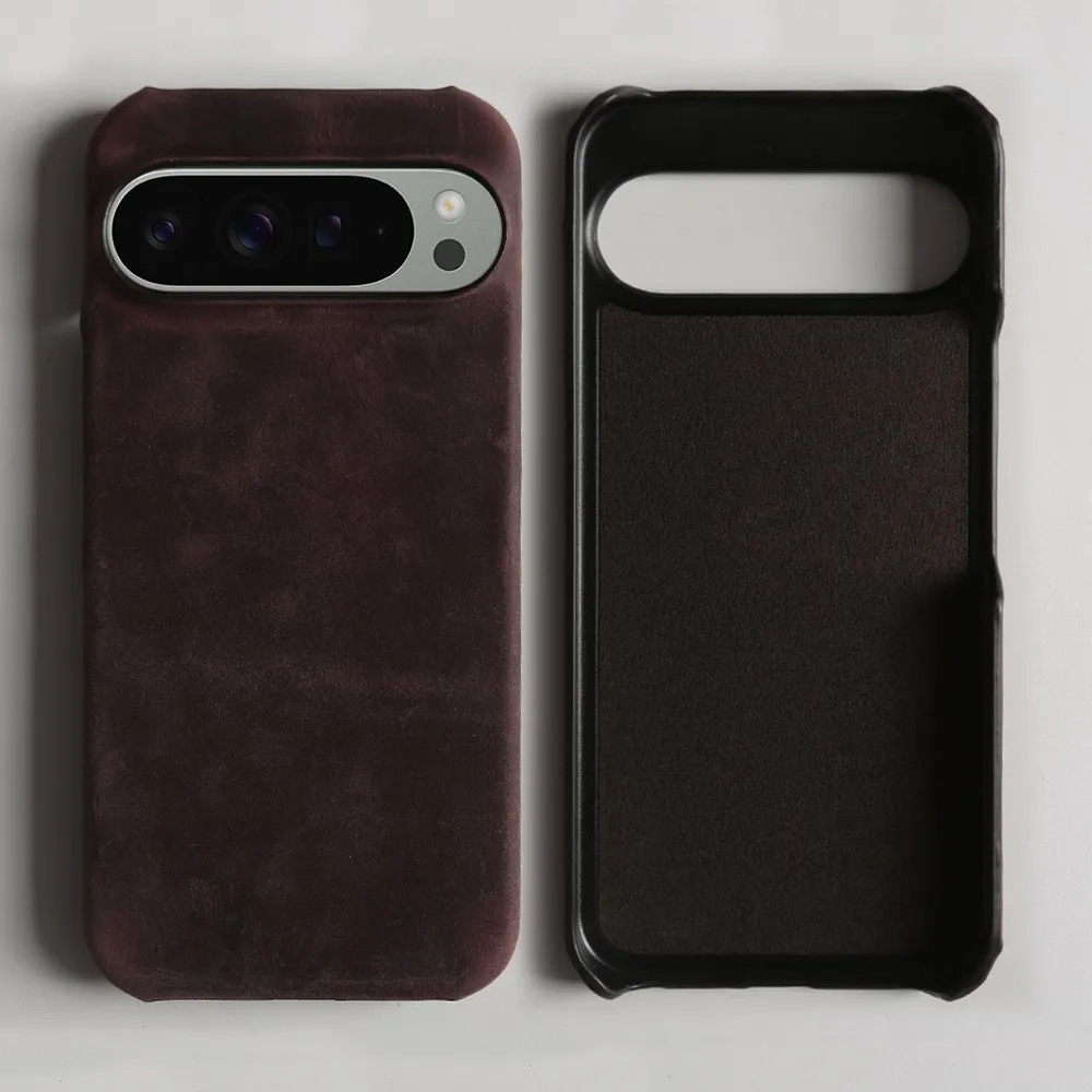 Premium Genuine Leather Shockproof Phone Cover