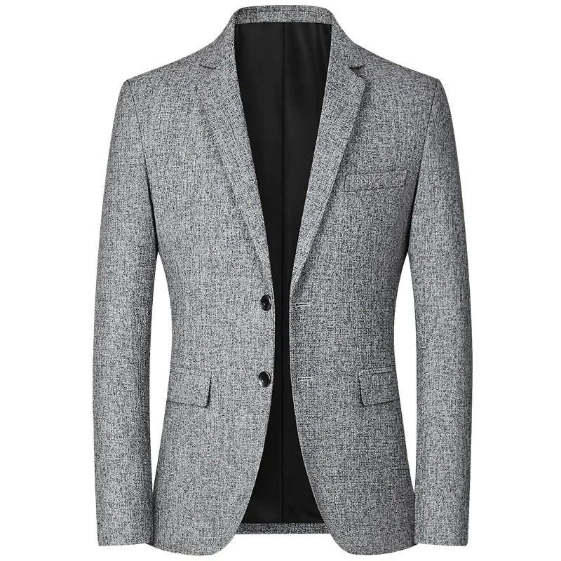 New Blazers Men Fashion Slim Casual Suits Coats Solid Color Business Suits Jackets Men's Blazers Tops Brand Mens Clothing men suit jacket