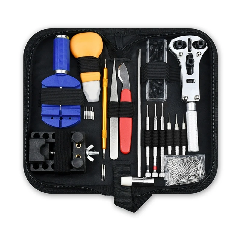 

Набор для ремонта часов, 147 шт., набор инструментов для пружинной планки, практичный инструмент для снятия звеньев часов