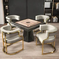 Luxury golden Dining Chairs wrought Iron Backrest Armchair Kitchen Home Bedroom Salon Makeup Chair Italian Dining Room Furniture