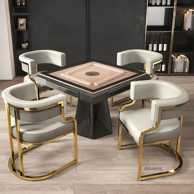 Luxury golden Dining Chairs wrought Iron Backrest Armchair Kitchen Home Bedroom Salon Makeup Chair Italian Dining Room Furniture