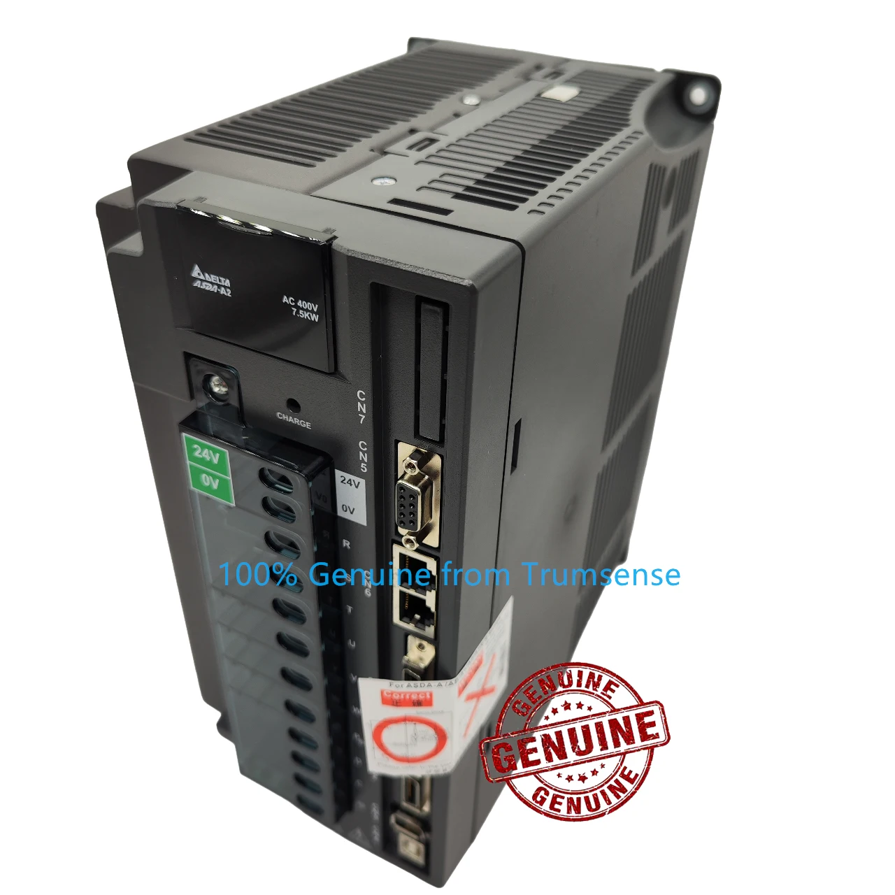 Genuine Delta ASD-A2-7543-M A2 Servo Drive 7.5KW 400 VAC Voltage