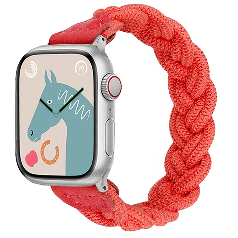 Braided Elastic Solo Loop Woven Bracelet