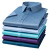 New Anti-Wrinkle Men Shirts Short Sleeves Dress Shirts For Men Slim Fit Camisa Social Business Blouse Pocket White Shirt S-7XL 1