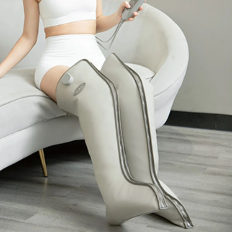 Therapeutic Leg Massager with Heating Function Calf Muscle Relaxation Device for Circulation Improvement Physiotherapy Equipment