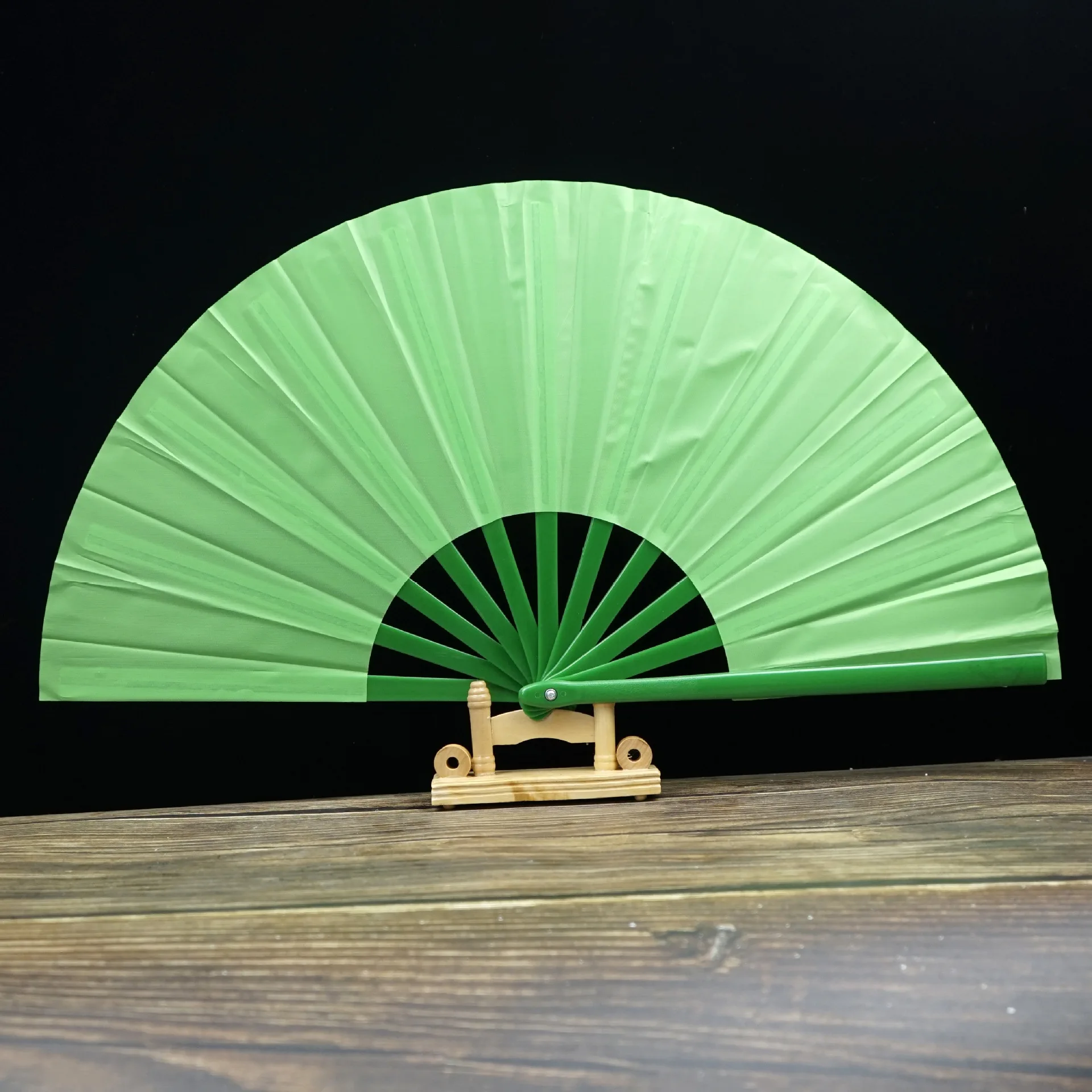 Chinese Tai Chi Yoga Kung Fu Fan Plastic Bone Dance Performance Hand Hand Folding Stage Fan Chinoiserie Gift Wedding Party Decor folding fan hand fan kung fu fan