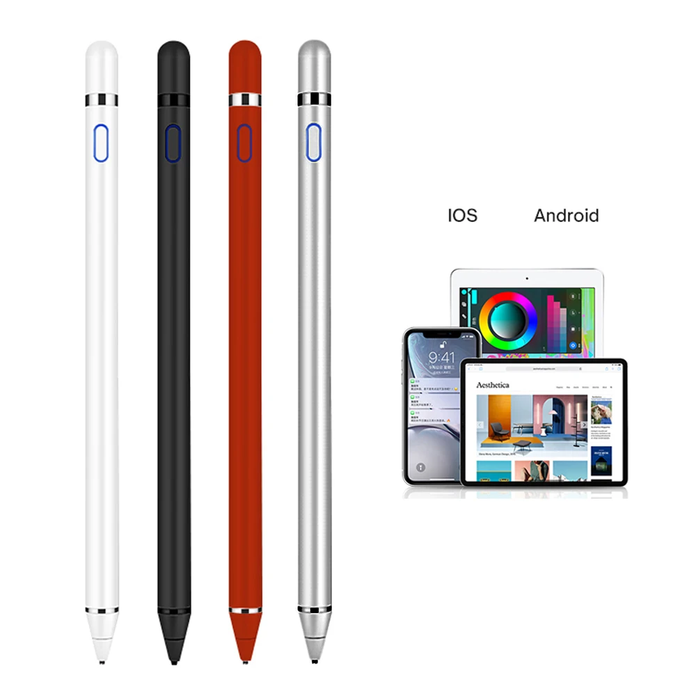 Universal Touch Screen Stylus For Xiao Mi Pad 5 4 Plus For Microsoft Surface Go 2 / Pro 3 4 5 6 7 8 Tablet Capacitive Pen. 