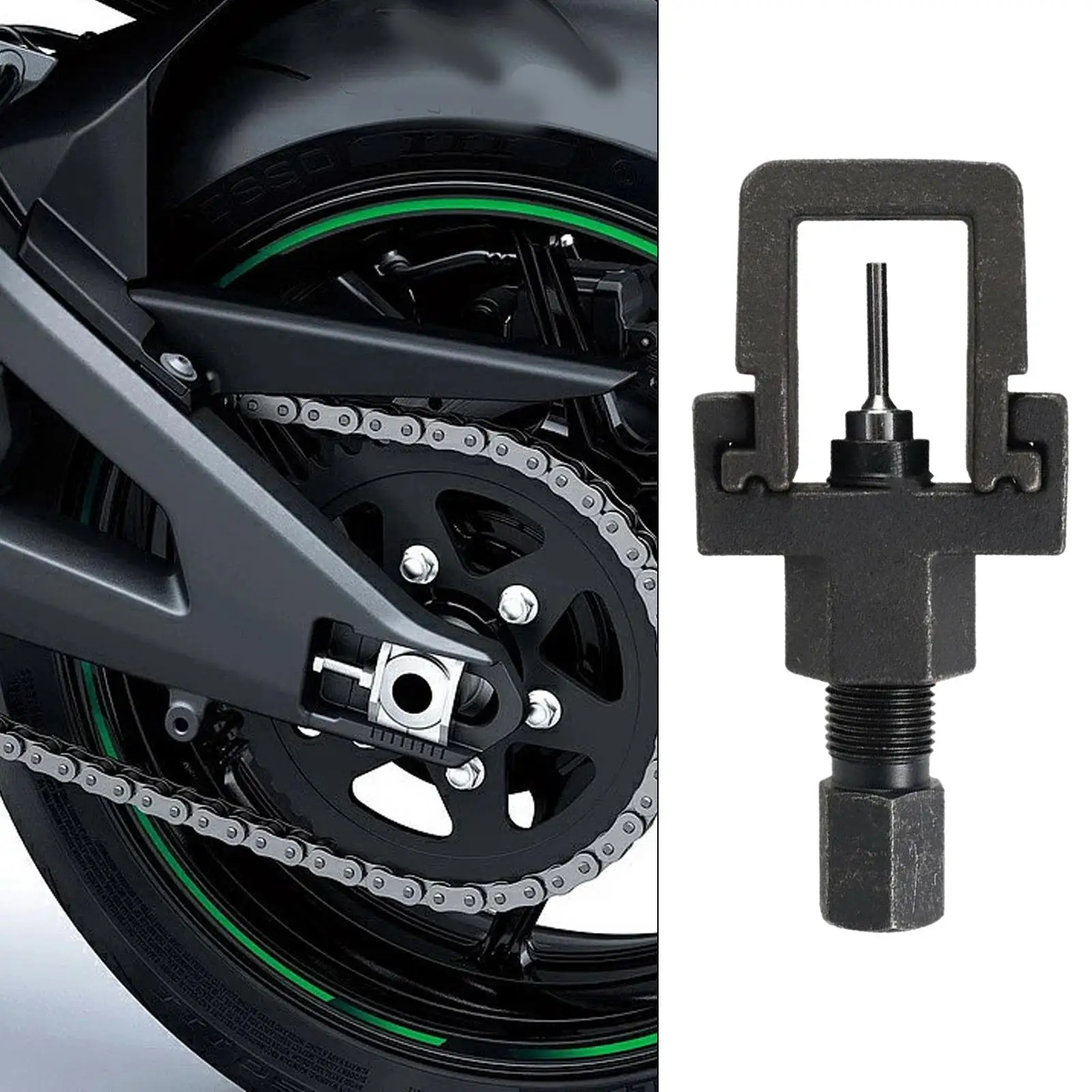 

Инструмент для удаления звеньев цепи, стальной портативный выключатель цепи мотоцикла, выключатель цепи мотоцикла, заклепка для ремонта мотоцикла