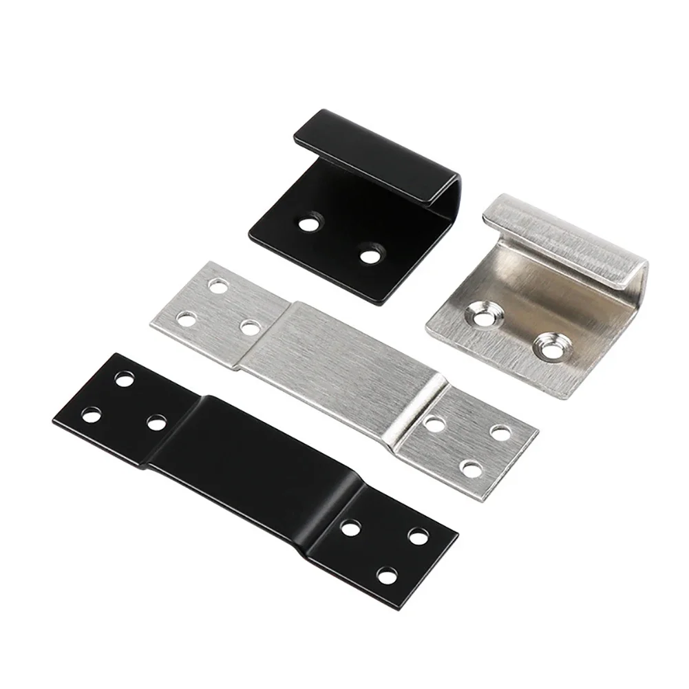 Adjustable Sliding Slides Floor Guide For Barn Door Hardware Accessory Stainless Steel Door Slide Rail Mechanism Furniture
