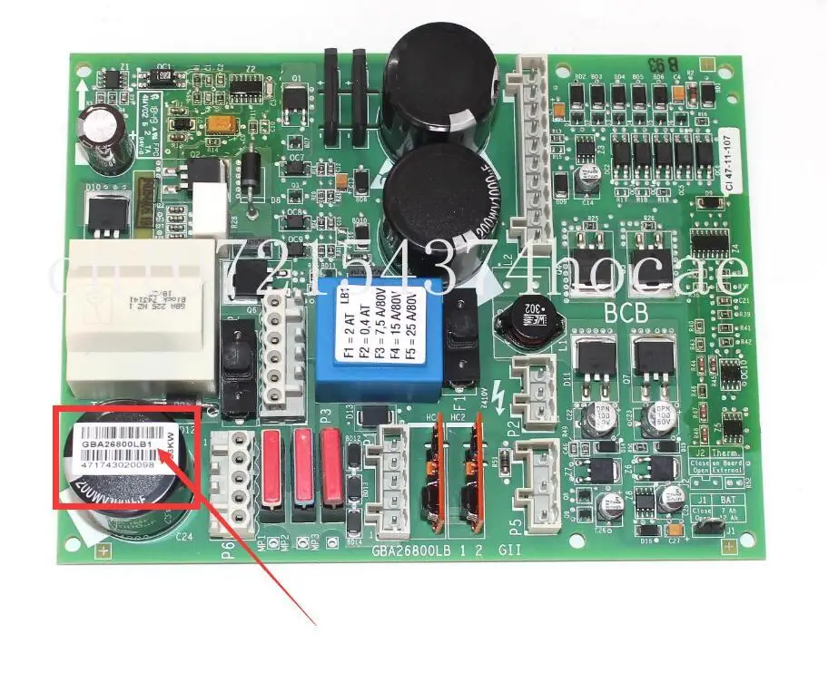 

GBA26800LB Elevator main inverter driver PCB board BCB GBA26800LB1