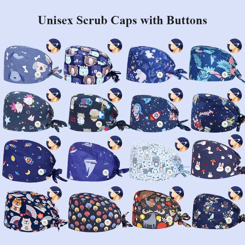 VIAOLI Adjustable Scrub Cap – Unisex Medical Hat For Nurses, Doctors, Chefs & More - View #11