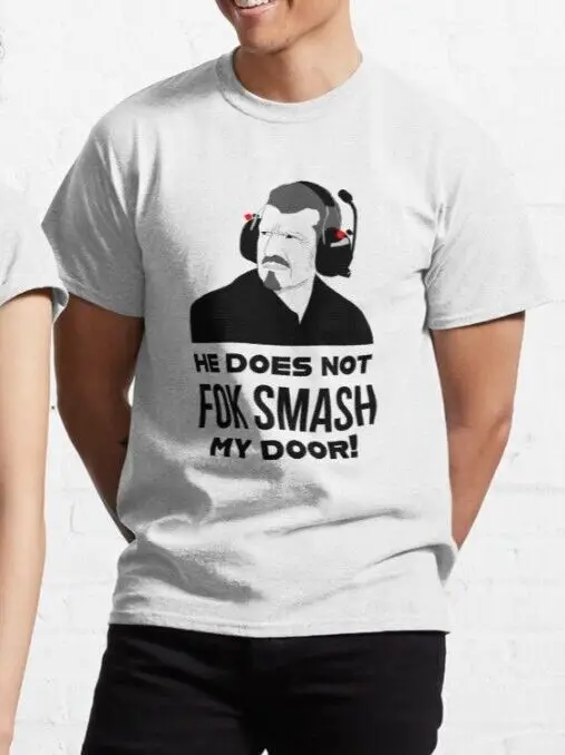 Guenther Non Smash My Door T Shirt - Formula - Funny Formula Maniche Lunghe