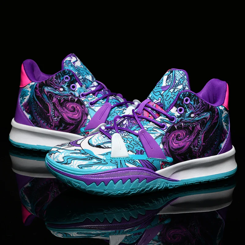 

Original Brand Basketball Shoes for Men Sport Graffiti Basketball Sneakers Outdoor Training Athletic Shoes zapatillas baloncesto
