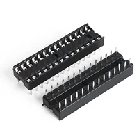 10pcs DIP IC Sockets 6P/8P/14P/16P/18P/20P/24P/28P Adaptor Solder Integrated Circuits Sockets Electronic Component - Image 4