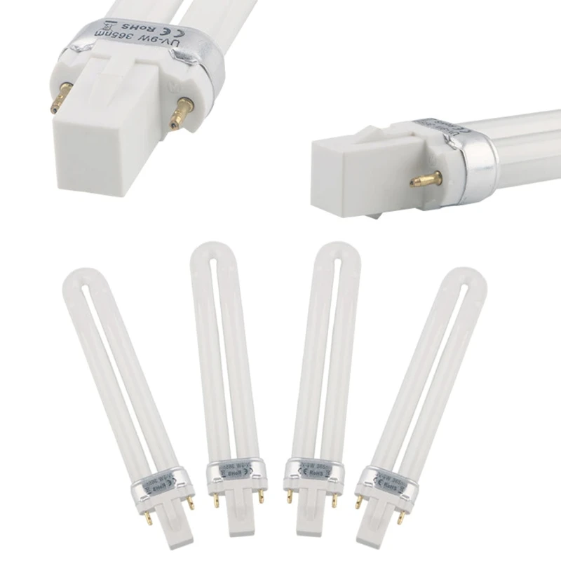9W Essiccatore Per Unghie Lampada Uv Tubo Lampadine Gel Unghie Art Gel Essiccatore Strumenti Di Polimerizzazione Sostitutivi Per