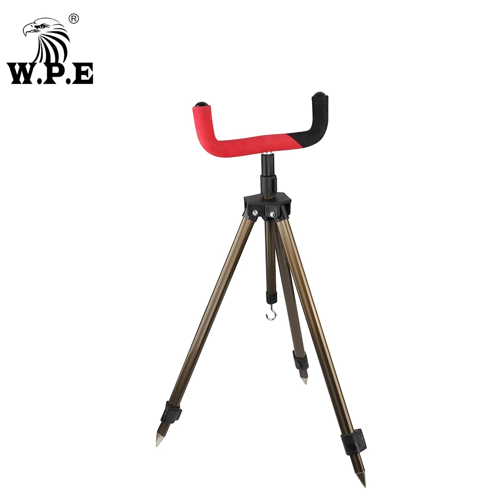 Support de canne à pêche feeder W.P.E réglable 26-60cm avec base EVA pour pêche au feeder confortable