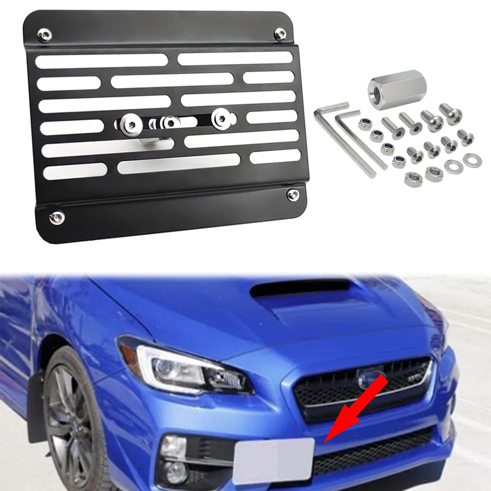 Universal Car No Drill Front Grille Mesh Mount Front Bumper Tow Hook