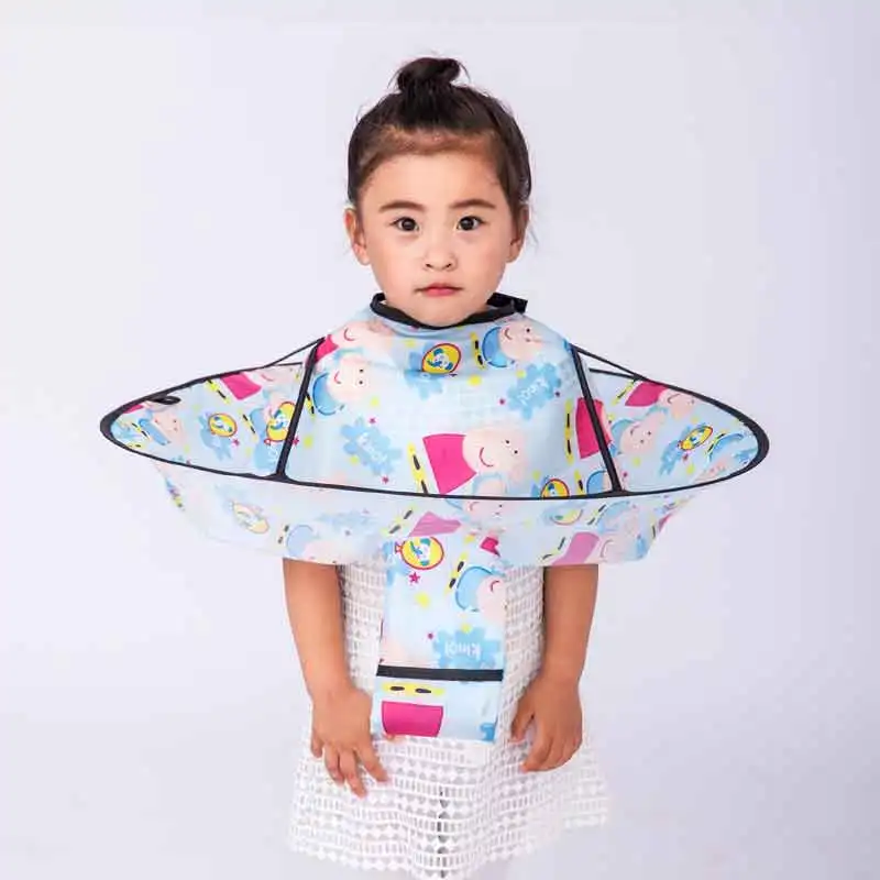 Kids Boy Hair Cutting Cape Gown Hairdresser Barber Apron Hairdressing Children Girls Boys Hair Cut Cloak Umbrella Cape