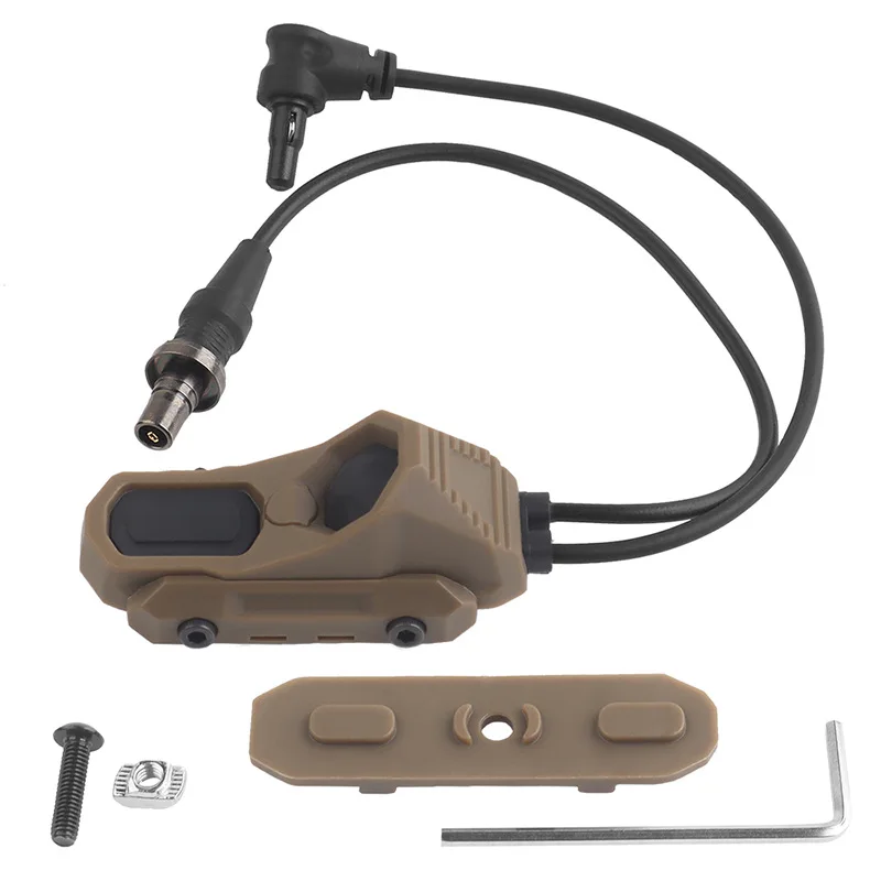 AXON remote control switch SF/2.5/crane plug n-Line Dual Function Pressure Switch Flashlight PEQ NGAL Laser Pushbutton laser sight tactical flashlight pressure switch